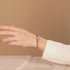 Isla | Einhorn Silber | Kristall Muschel Charm Armband